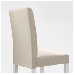 Фото1.Кресло, белый, Linneryd натуральный HENRIKSDAL IKEA 398.745.57